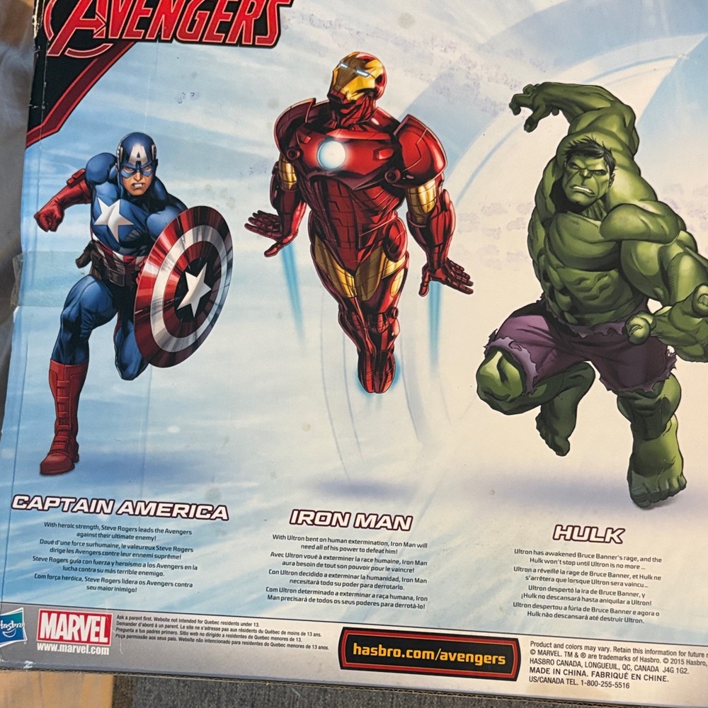 Marvel Avengers Hero Series Figures - Red, Green, Silver, Black - Picture 9 of 9